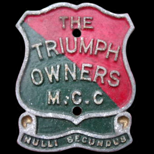 Triumph Machine Badges